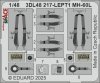 Eduard 3DL48217 MH-60L SPACE ICM 1/48